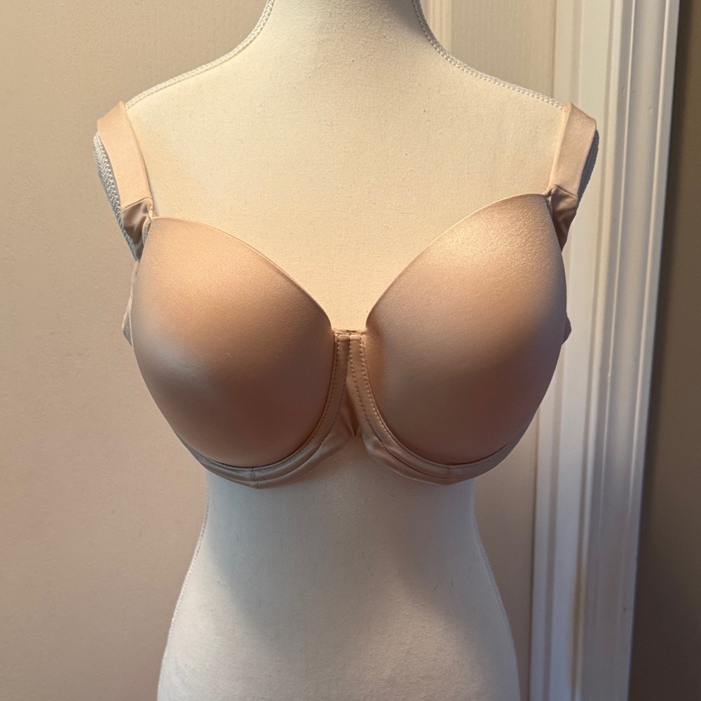 Soma Stunning Support Smooth Full Coverage  Beige Underwire Bra